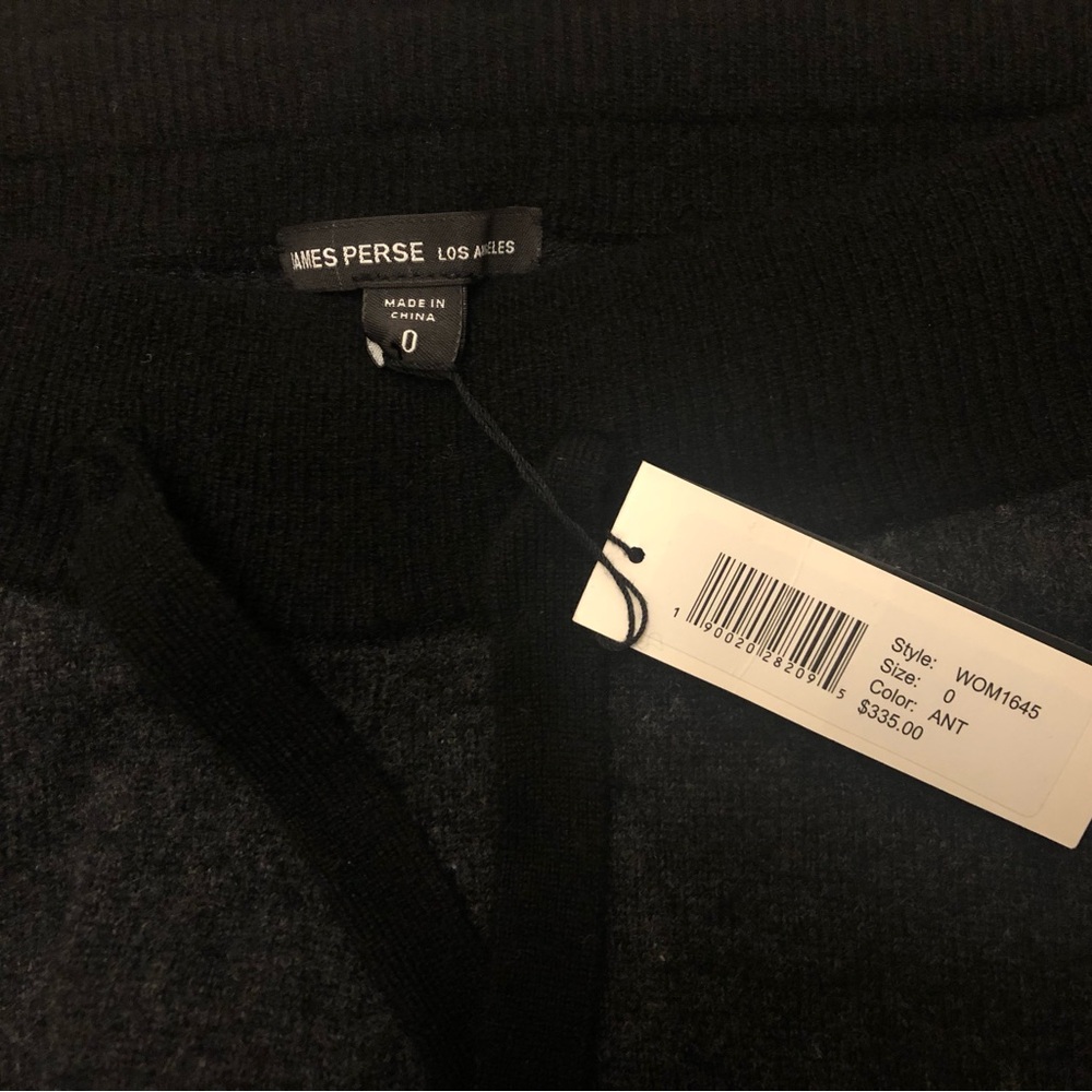 NWT James Perse 100% Cashmere Pants - Picture 4 of 15